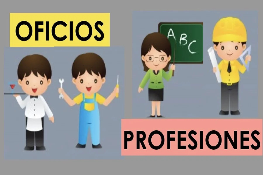 Ejemplos de oficios y profesiones